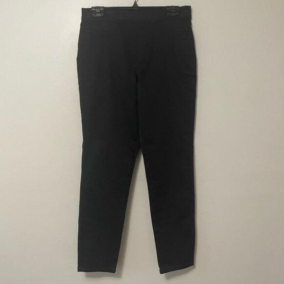 New Bellina Black Stretch Pull On Skinny Jeans Jeggings Size 8 bin 4B - Picture 2 of 5